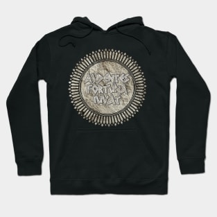 Audentes Fortuna Iuvat (Fortune Favors The Bold) Hoodie